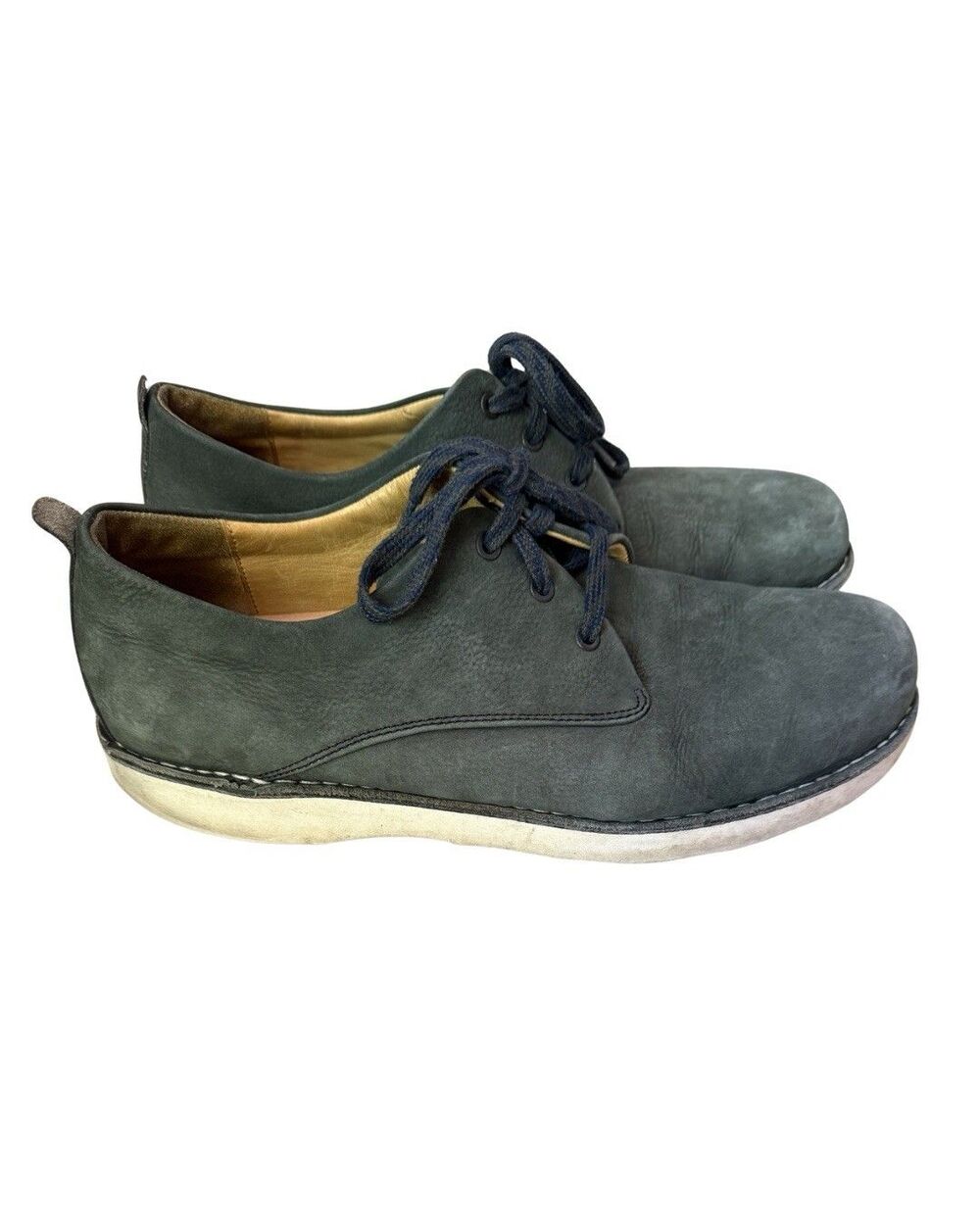 Samuel‎ Hubbard Free Oxford Shoes Navy Nubuck Leather Men’s Size 14
